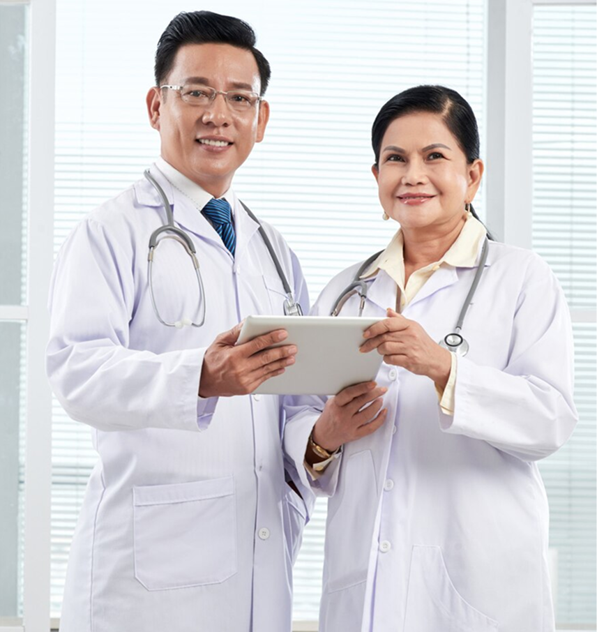 MD+ Clinic partnership steps illustration